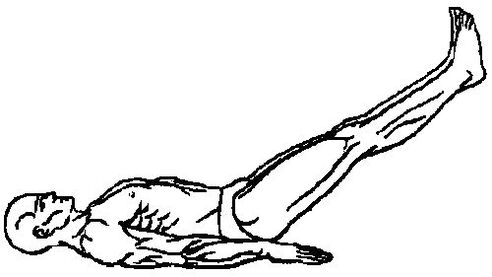为了使前列腺组织恢复活力，您应该将腿抬高到头后。